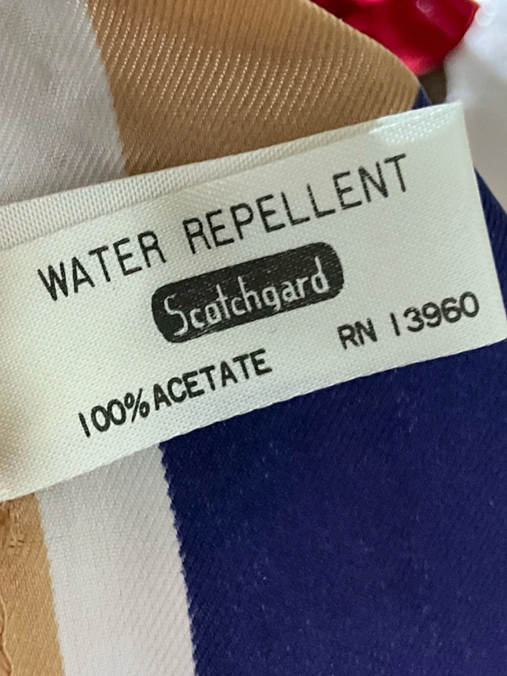 Vintage Paris Accessories, Inc. Water Repellant Acetate Scarf